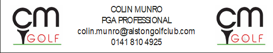Ralston Golf Club corporate sponsor